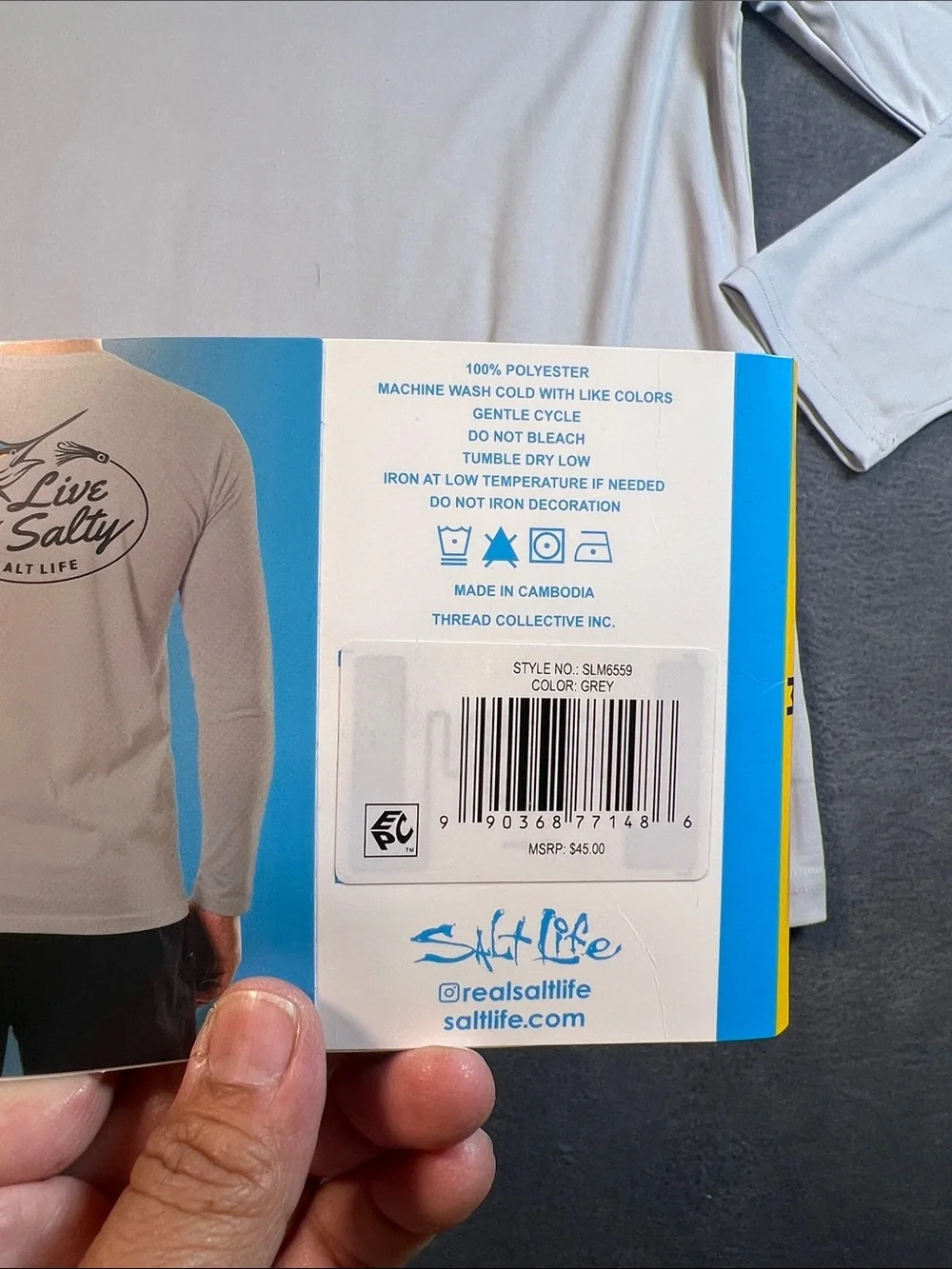 Salt Life breathable long